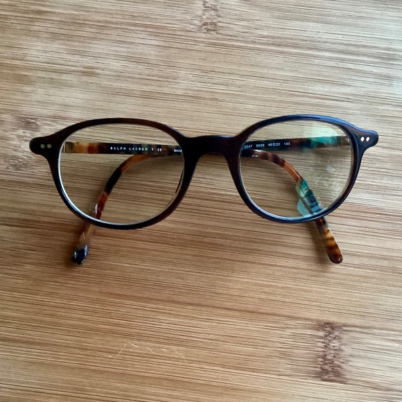 Polo Ralph Lauren Eyeglasses Frames 2047-5035 Brown Tortoise 48-20 145 Designer - Picture 1 of 12